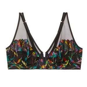 Savage X Fenty Vibrant Jungle V-Wire Bra 42C